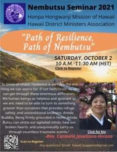 HDMA Seminar - Rev. Javellana-Hirano - Oct 2