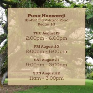 Hawaiian Pie - Dates and Time