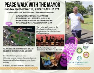Peace Walk with the Mayor