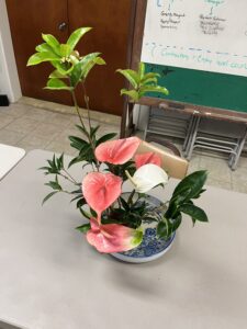 Flower arrangement from March 3 class